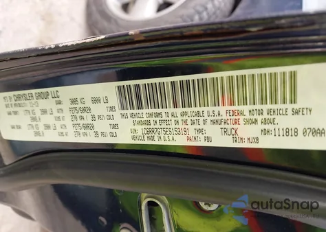 2014 Ram 1500 Big Horn from USA, damaged, VIN 1C6RR7GT5ES153191